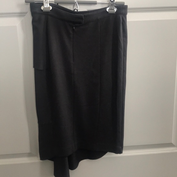 Anthropologie Bordeaux Asymmetrical Skirt - Picture 3 of 4
